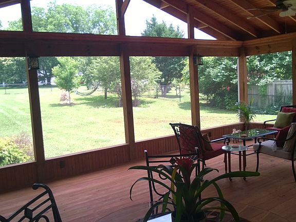 Screened porch