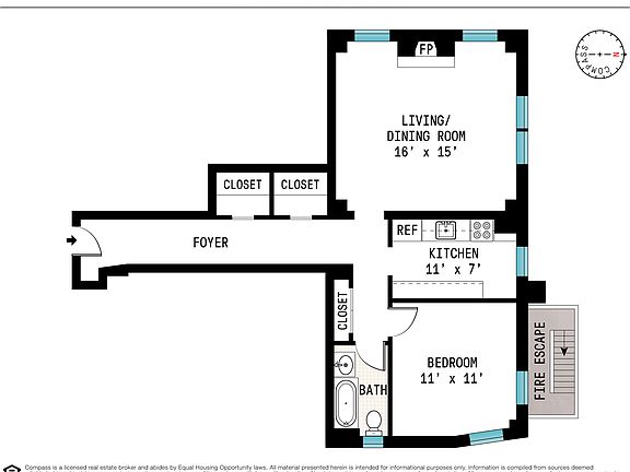 2nd image of 123 Waverly Pl #2D