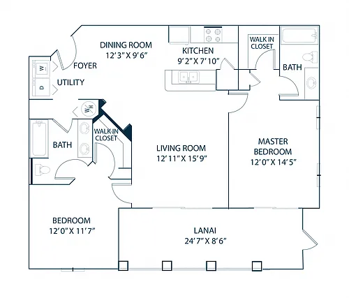 Floor plan Lexington - Harmony