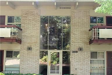 front of building