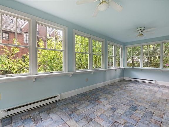 There are plenty of windows in the Family Room.