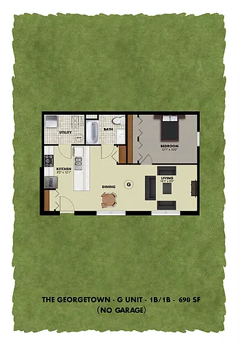 Floor plan The Georgetown