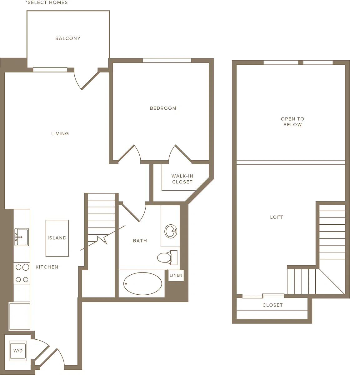 Floor plan A SIX LOFT