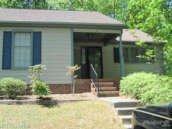 Close Up View of Front Door