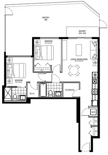 Floor plan 3583 Kingsway - Plan A