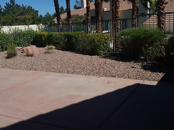 Backyard looking out