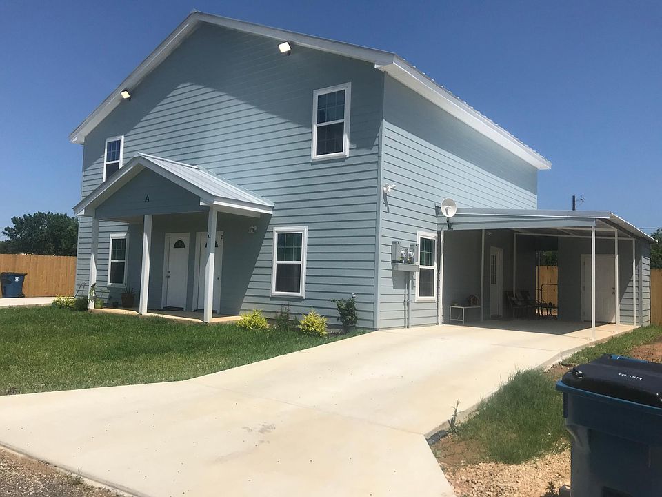 Front view of duplex