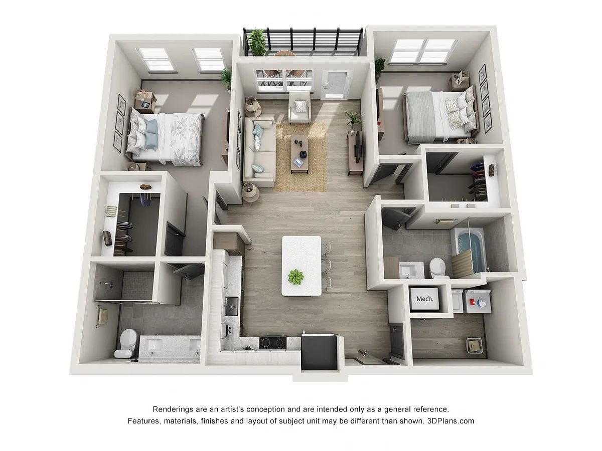 Floor plan B1
