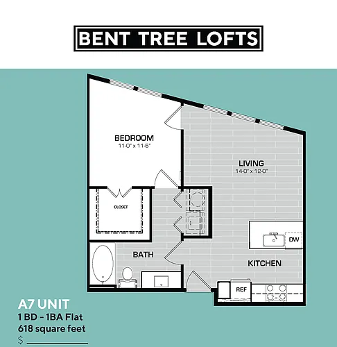 Floor plan A7