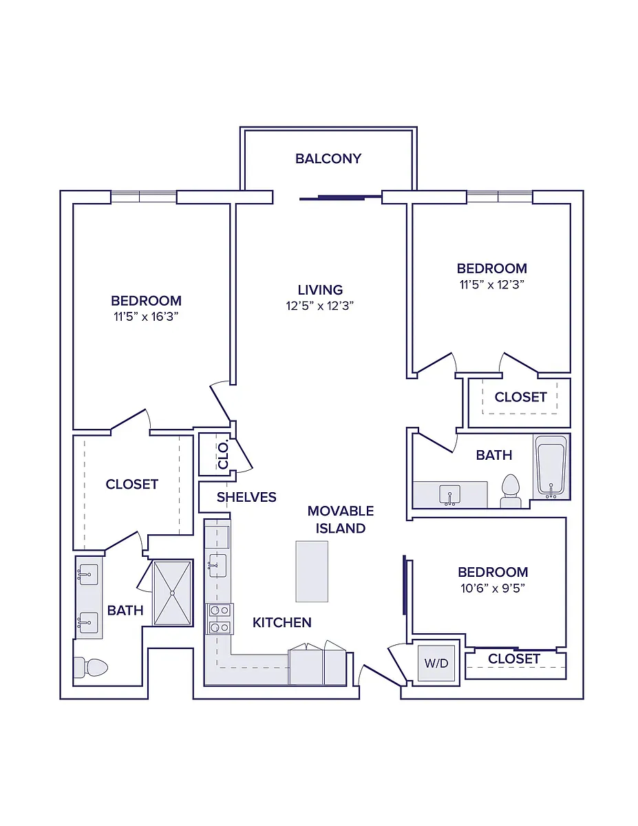 Floor plan C02 - North Tower