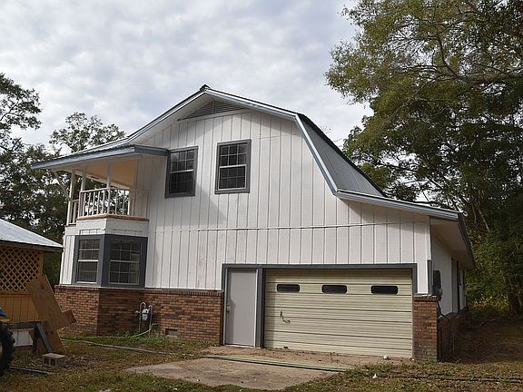 West side of house Garage