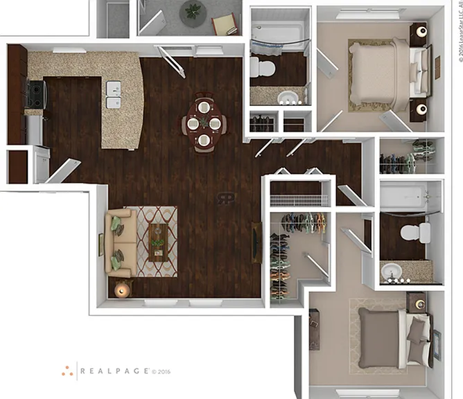 2 Bedroom | 2 Bath | 1000 SqFt 2 Bedroom | 2 Bath | 1000 SqFt
