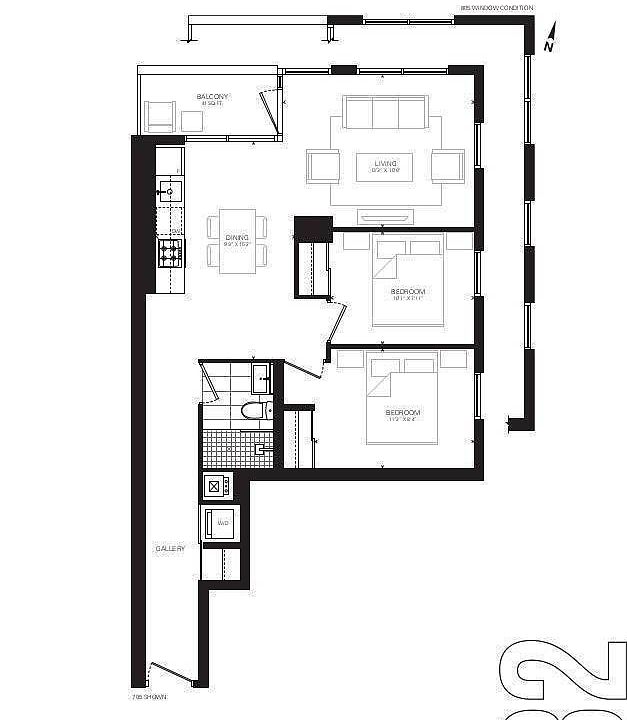 2nd image of 17 Dundonald St #805