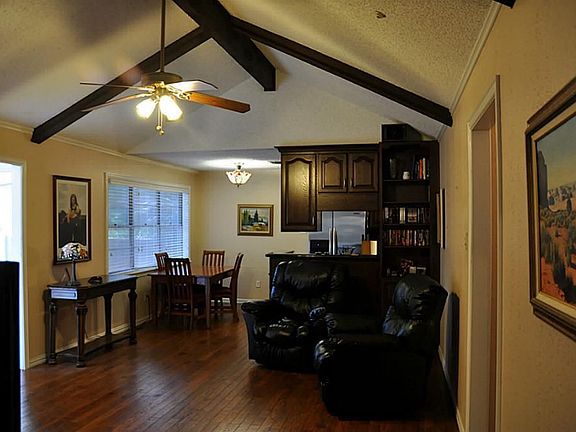 Notice the wood floors