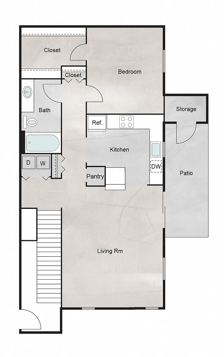 Floor plan Graham (Plan F)