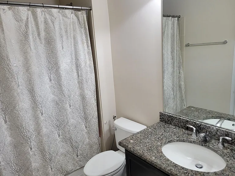 guest room granite bathroom