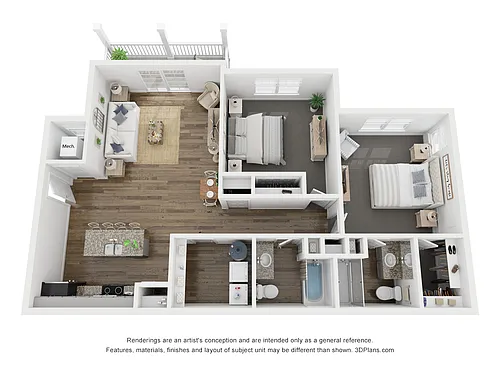 Floor plan The Merchant
