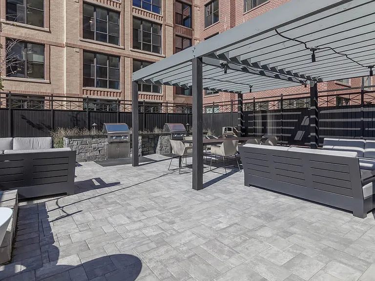 Outdoor Lounge and Grilling Area