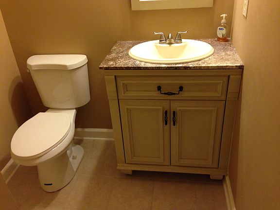 downstairs half bath