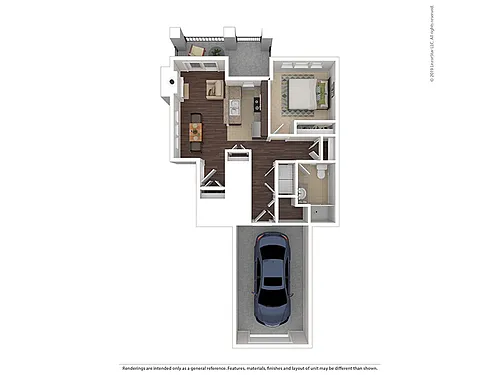 Floor plan Teal