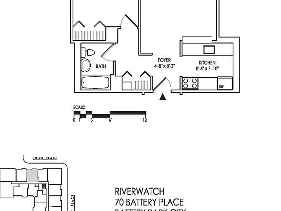 2nd image of 70 Battery Pl APT 507