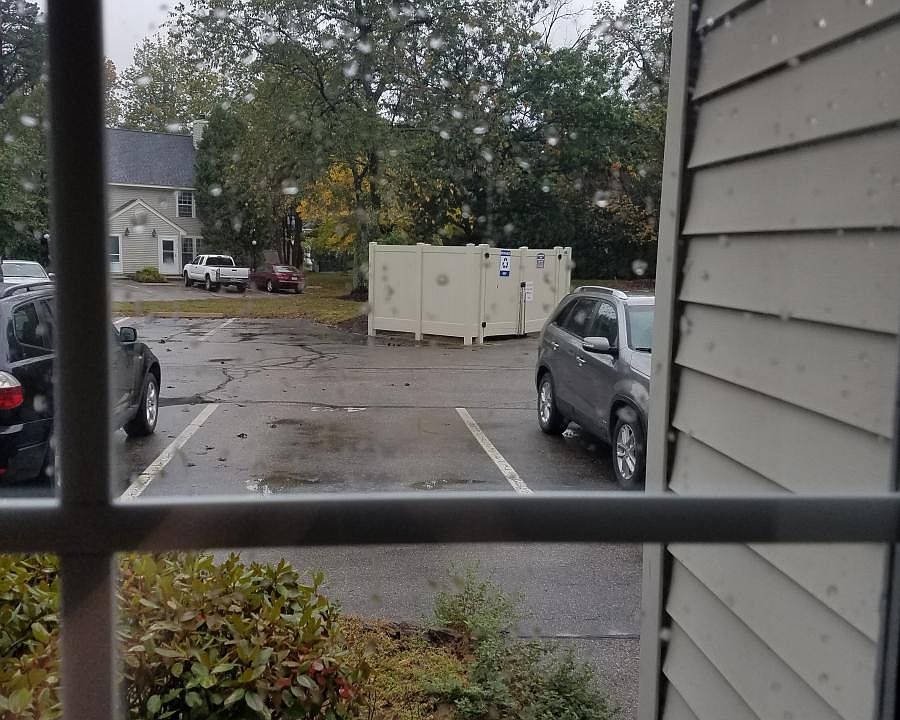 Out the front windows