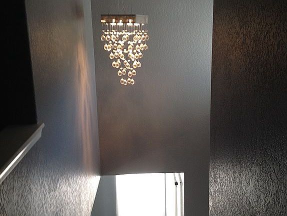 Entry chandelier
