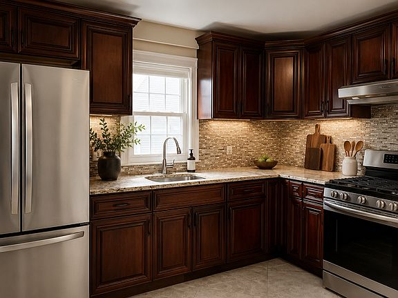 Kitchen- Virtually staged