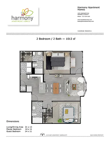 Floor plan Marcato A 2.2