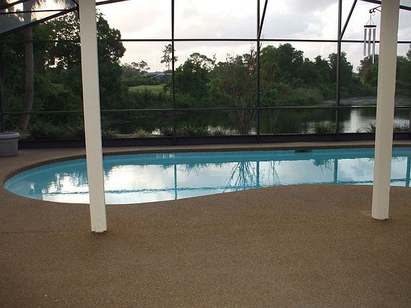 pool- lake view