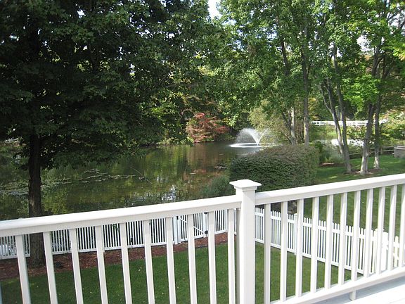 stunning view of pond