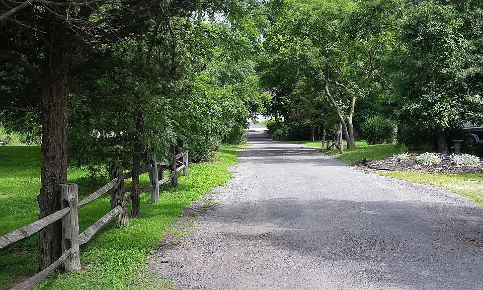 Private Rd. Lot on left