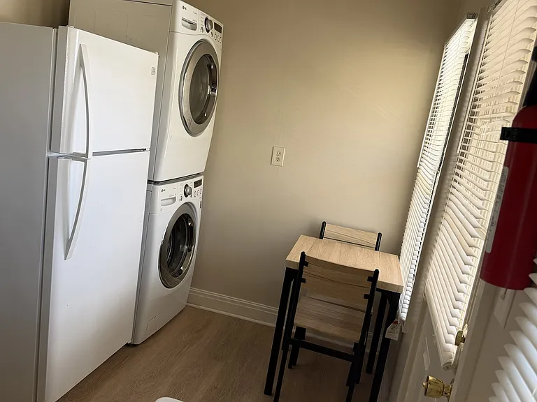 stacking washer dryer included