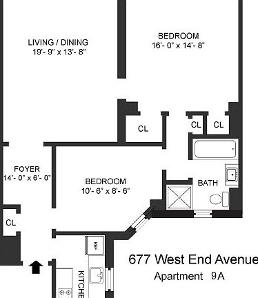 2nd image of 677 W End Ave APT 9A