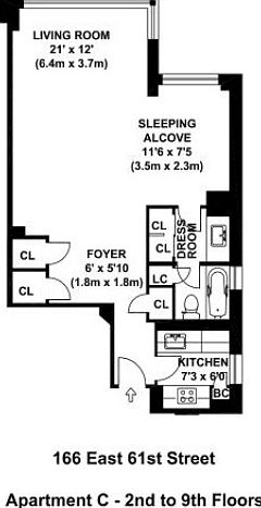 2nd image of 1010 3rd Ave #7C