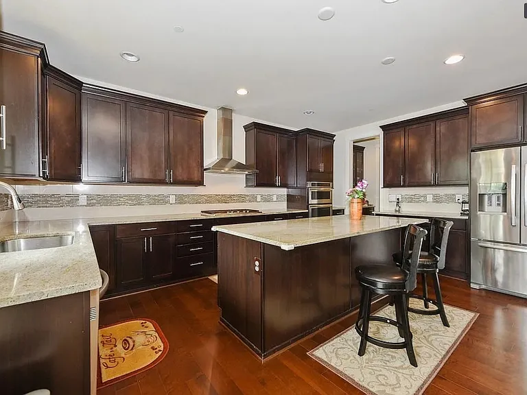 Kitchen and Island