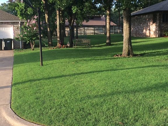 Right side of driveway