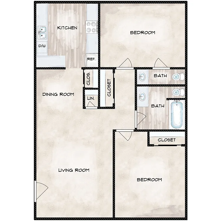 Floor plan Tulip Grove