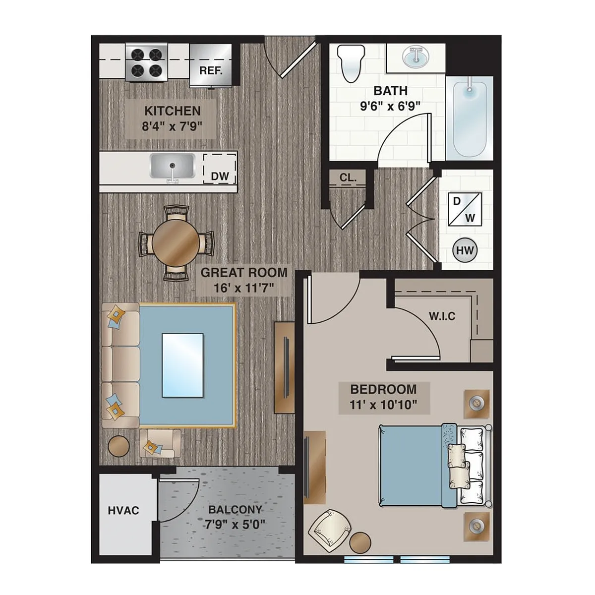 Floor plan Alpine