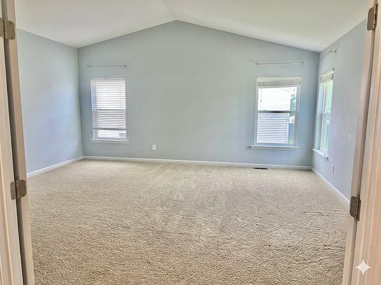 Master Bedroom view from Master Bathroom-Empty