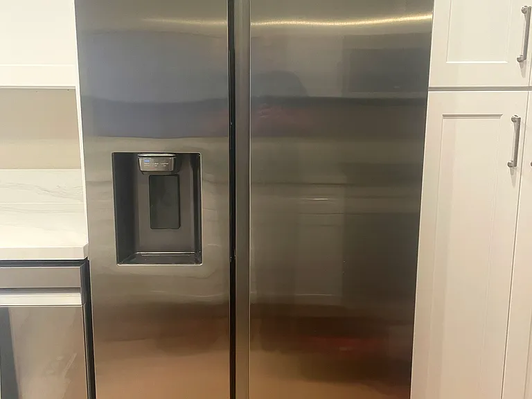 Samsung side x side with ice/water