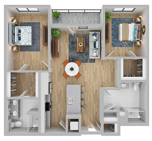 Floor plan Cambridge