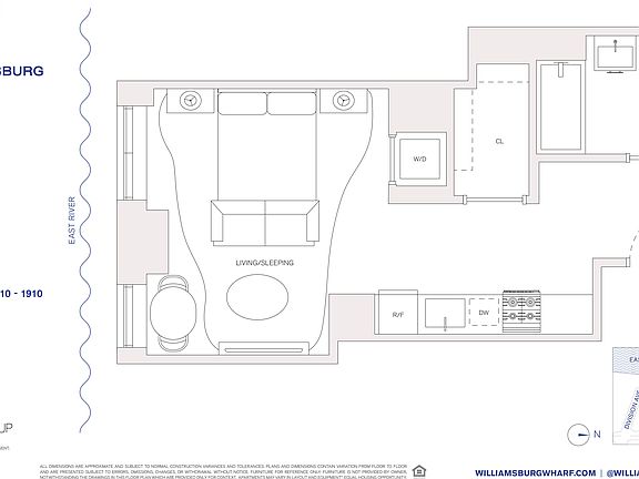 2nd image of 482 Kent Ave #1510