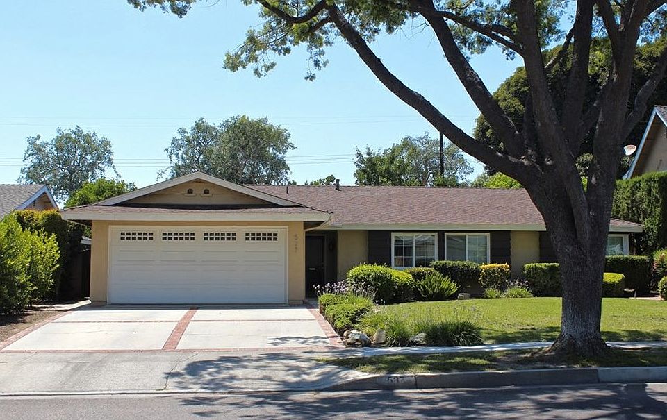 Beautiful front yard and ample parking