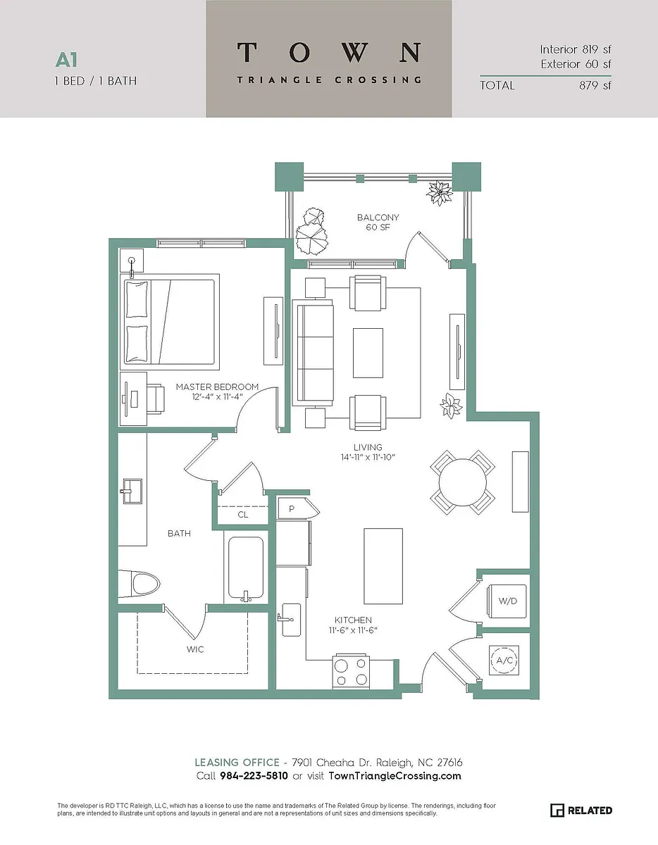 Floor plan A1