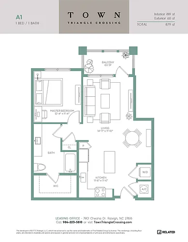 Floor plan A1