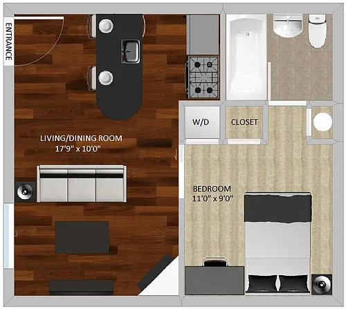 Floor plan New Orleans