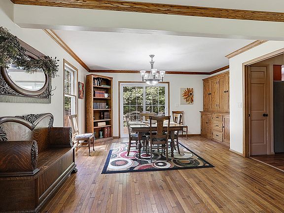 formal dining w/patio doors