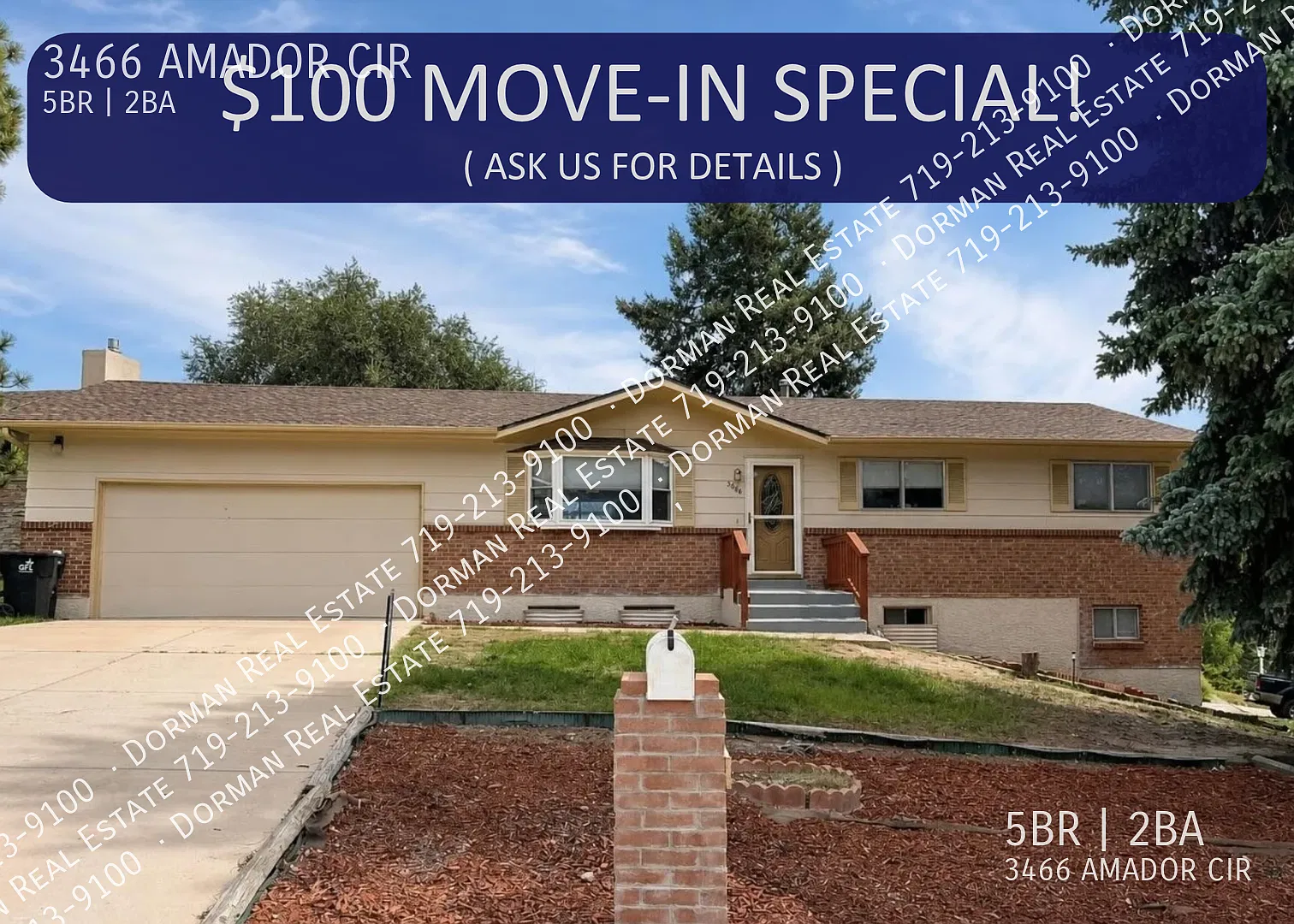 Move-In Special - $100 Off First Month's Rent - Spacious 5 Bedroom In Vista Grande Terrace — Photo 1