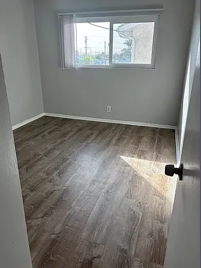 Brightly lit bedroom